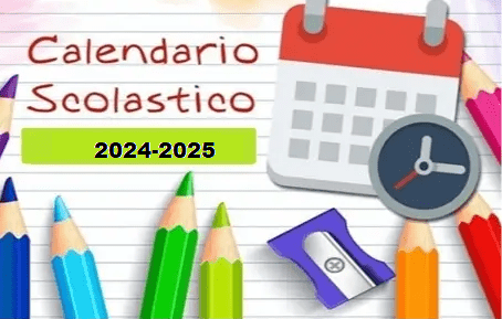 Calendario scolastico 2024-25